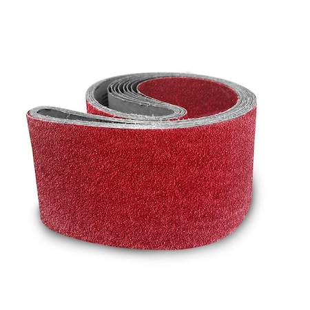 Combat Abrasives 8in x 19in Ceramic Shredder Floor Sanding Belts EZ-8, 10PK XCB8X19SHREDDER