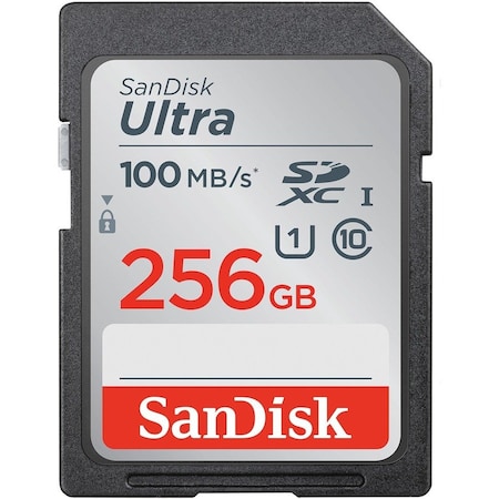 Sandisk Ultra 256 GB UHS-I SDXC - 100 MB/s Read - 10 Year Warranty SDSDUNR-256G-AN6IN