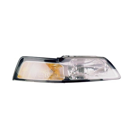 Sherman Parts Right Headlamp Assembly with Composite for 1999-2000 Ford Mustang REGFR264-B001R