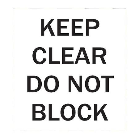 Mighty Line Floor Sign, 42 in H KCDNB3642