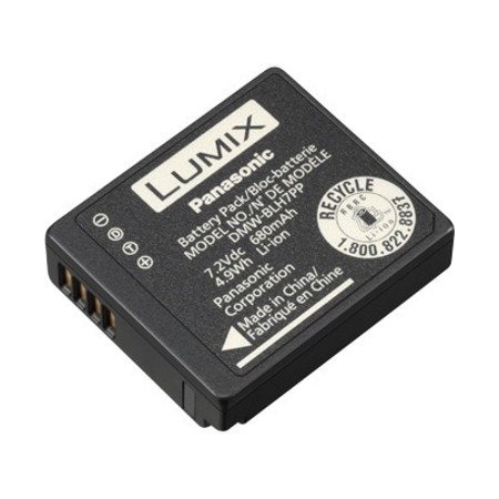 Panasonic DMW-BLH7 Camera Battery - For Camera - Battery Rechargeable - 4.90 Wh - 7.2 V DC DMW-BLH7