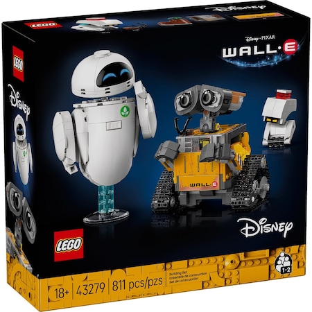 Lego Disney & Pixar WALL-E & EVE Building Set Multi 811 pc 43279