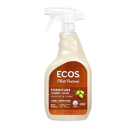 Ecos Furniture Polish, 22 oz., PK6 97316