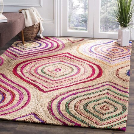Safavieh Cape Cod Large Rectangle RugsNatural & Multi Color 8 x 10 ft. CAP601A-8