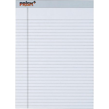 Tops Business Forms TOPS, PRISM + WRITING PADS, WIDE/LEGAL RULE, 8.5 X 11.75, PASTEL GRAY, 12PK 63160