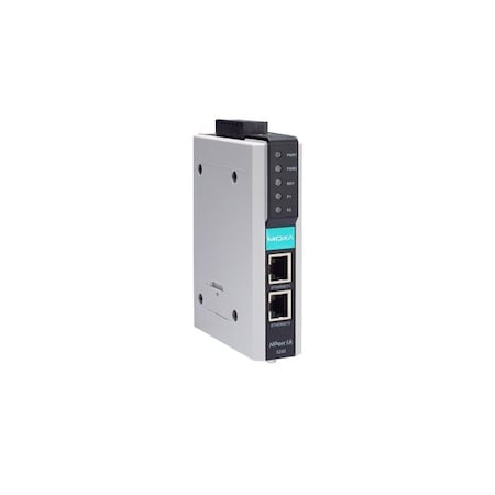 Moxa 2-port RS-232/422/485 device server with 2 10/100BaseTX ports RJ45 connec NPort IA-5250I-T