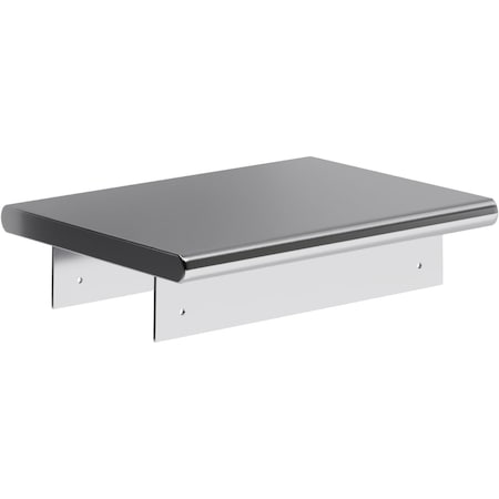 Amgood 18 in. x 48 in. Stainless Steel  Single Tier Pass Through Shelf SPTS-1848-Z