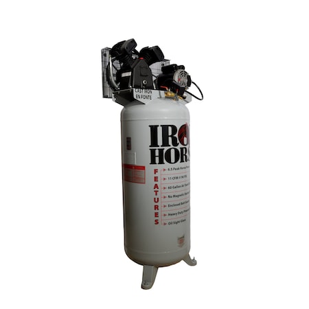 Iron Horse 60 Gallon Stationary Air Compressor IHD6160V1