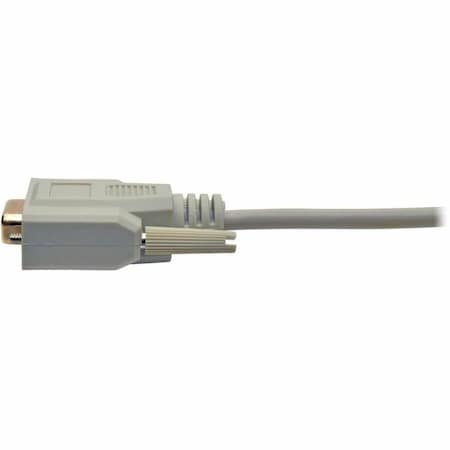 Eaton Tripp Lite Series Serial DB9 Serial Extension Cable, Straight Through DB9 M/F, 6 ft. 1.83 m P520-006
