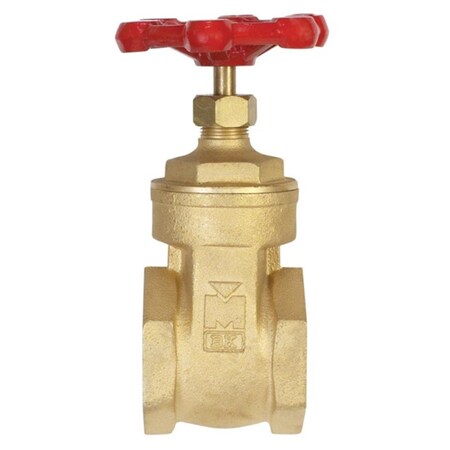 Tinkertools B & K 100-008 Gate Valve  Brass - 1 in. IPS TI2743232