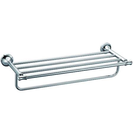 Alfi Brand Polished Chrome 23" Towel Bar & Shelf Bathroom Accessory AB9583