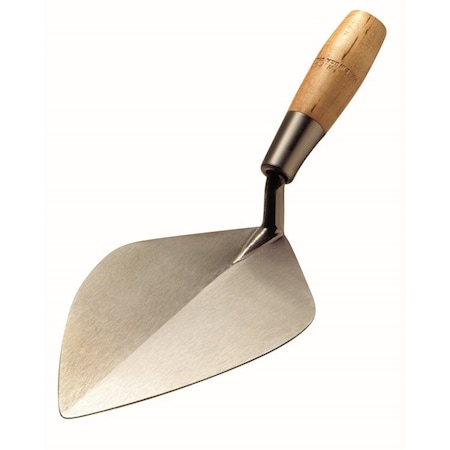 Kraft Tool Kraft Tool 9-1/2" Sewer Trowel w/5" Wood Handle RO427-9 1/2