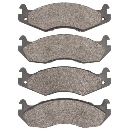 Dynamic Friction Co 5000 ADVANCED BRAKE PADS-SEMI MET 1551-0203-00