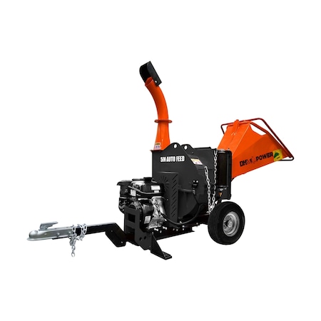 Dk2 Power By Marlon 5-Inch 14 HP 429 cc Hydraulic Auto-Feed Chipper Shredder with Electric Start OPC505AE