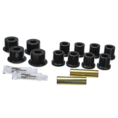Energy Suspension Leaf Spring Bushing, Black; Polyurethane 8.2103G
