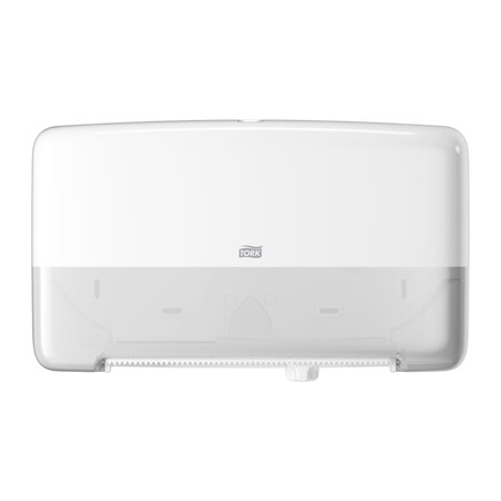 Tork Toilet Paper Dispenser, Plastic, White 555560