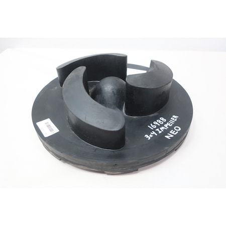 Vacseal RUBBER 3-VANE PUMP IMPELLER 3X4 D-3-VR-E-103