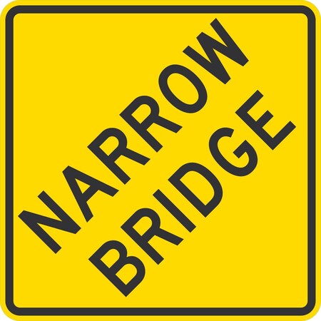 Lyle W5-2, Narrow Bridge, 30x30, High Intensity Prismatic, Yellow G-15335-HI_30x30