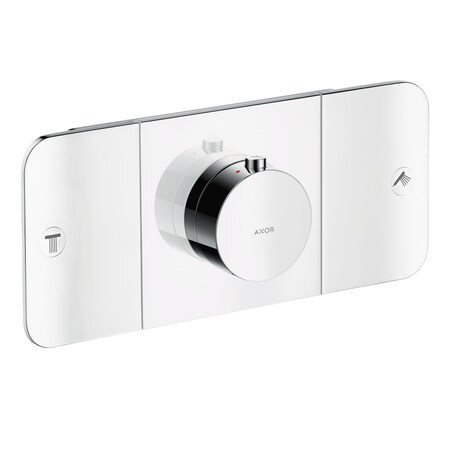 Axor ONE Thermostatic Module Trim for 2 Functions in Chrome 45712001