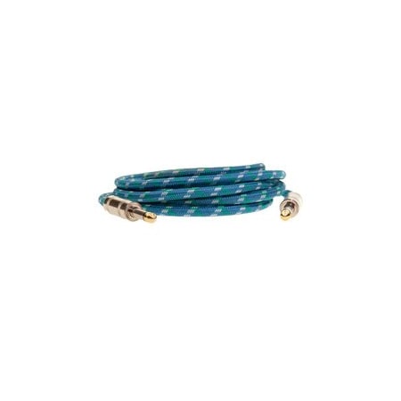 Cable Wholesale Premium 1/4 inch Mono Patch Cable, 1/4 Male, Woven Jacket, 10 foot 10A2-66110