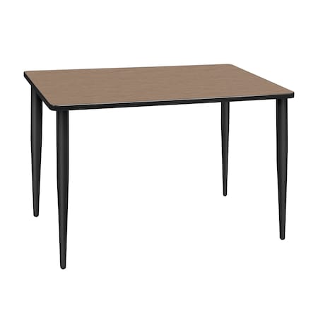 Regency Kahlo Training Seminar Table, 48 in W, 24 in L, Noble Oak MTPL4824NOBK