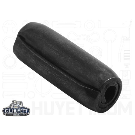 Huyett Coiled Spring Pin, Heavy Duty, High Carbon Steel, 0.094 in Dia x 0.250 in Length SPC-093-0250H