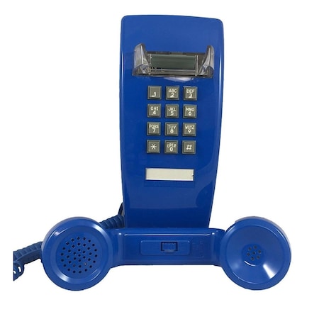 Upgrade 255412-VBA-20M Wall Phone with Volume - Blue UP1483726