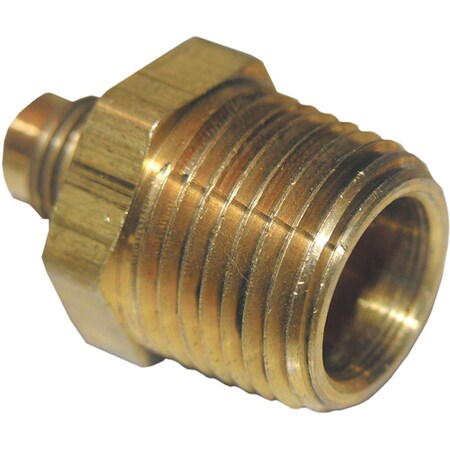 Westlake Pipe & Fittings 1/4'' Mx3/8'' MPT Brass Flare Adapter 17-4813