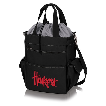 Picnic Time Family Of Brands NCAA Nebraska Cornhuskers Activo Tote Cooler Bag - Soft Cooler Bag 614-00-175-404-0