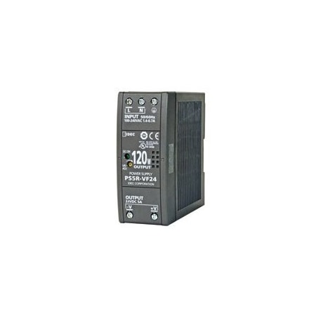 Idec Power Supply 120W 24Vdc Din PS5R-VF24