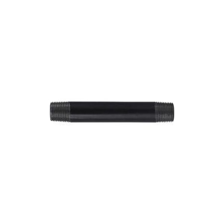 Midland Industries NIPPLE PIPE WLD 3/8IN MPT 3/8IN MPT BK 57056