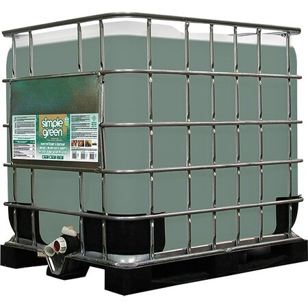 Simple Green 275 gal Tote Industrial Cleaner and Degreaser, Concentrated Liquid, Sassafras 2700000113275