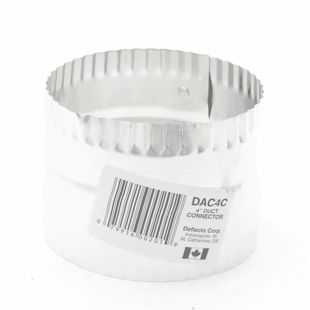 Deflecto 4 DUCT CONNECTOR CRIMPED DAC4C