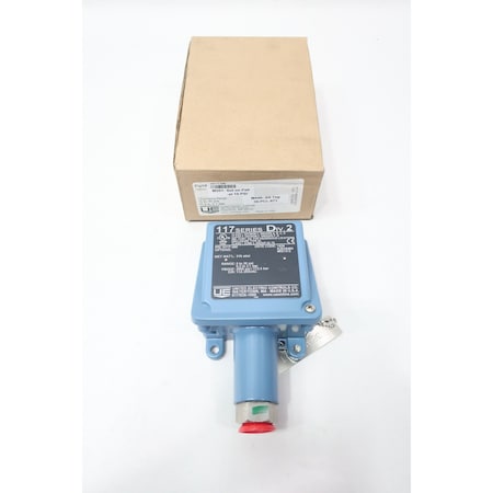 United Electric PRESSURE SWITCH 1/2IN 250V-AC 5-30PSI H117-490
