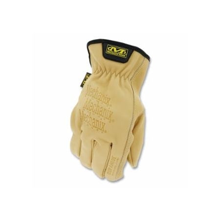 Mechanix Wear DuraHide, Cow Driver Gloves, Large, Unlined, Men's, Brown 484-LDCW-75-010