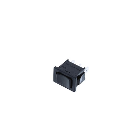 Switch Components Mini Rocker, 3P SPDT ON-OFF-ON RF1-1G-DC-2-B