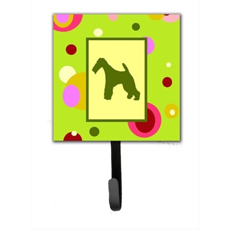 Carolines Treasures 4.25 x 6 in. Fox Terrier Leash Or Key Hook CK1067SH4