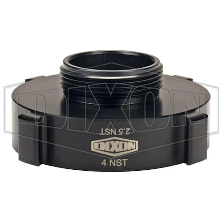 Dixon Rocker Lug Adapter, 4 x 2-1/2 in, Female NST x Male NST, Aluminum N37-40F25F