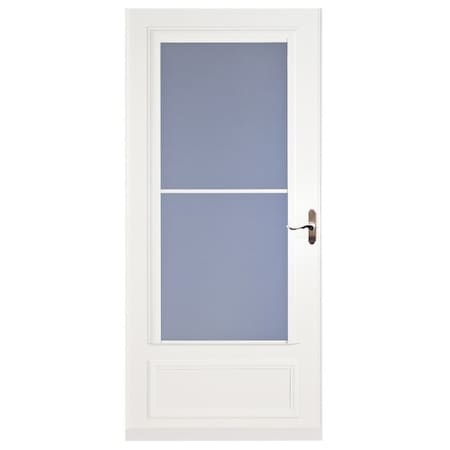 Larson Screen Away Storm Door, 36 in W, 81 in H, White 83080032