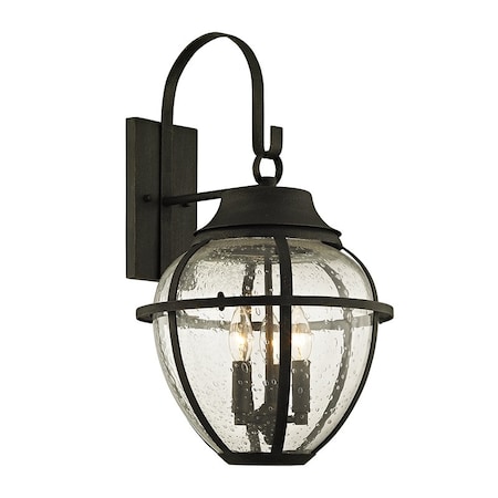 Troy Lighting Bunker Hill 3 Light Wall Sconce 13 In. Vintage Bronze B6452-VBZ