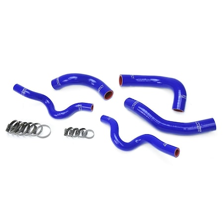 Hps Performance High Temp Reinforced Silicone Radiator Coolant Hose Kit, Blue,  57-1630-BLUE