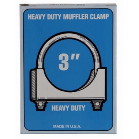 Warren Distribution Nic00061 3 in. Hd Muffler Clamp 219336