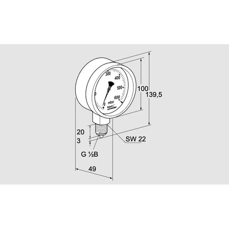 Honeywell Kromschroder KFM 2500RB100 KS03200176
