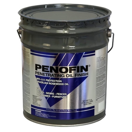 Penofin Premium Blue Label Wood Finish, Chestnut, Liquid, 5 gal F5ECH5G