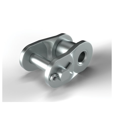 Hkk Chain Offset Link, #100 chain, 1-1/4 in Pitch, 3/8 in Dia Pin, 304 Stainless Steel SR100CHL1