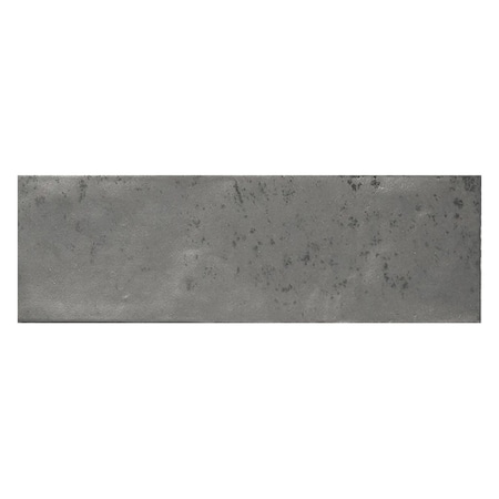Apollo Tile 16 x 48 in. Matte Silver-charcoal Gray Ceramic Wall and Floor Tile 15.5 sq ft/case, 2PK GAL88SIL1648