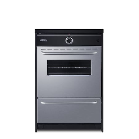 Summit 24in Wide Induction Range TEM665BW