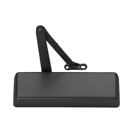 Lcn Door Closers, Black, Left-Handed, Hydraulic 4011-REG LH 693