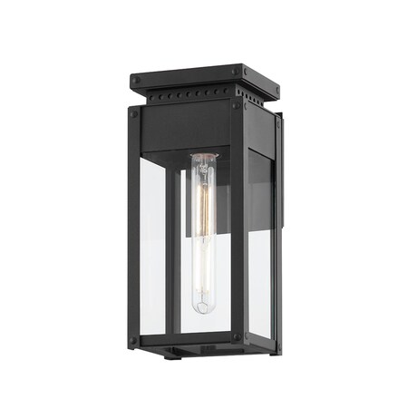 Troy Lighting Braydan 1 Light Exterior 6 In. Textured Black B8513-TBK