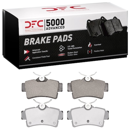 Dfc 5000 Advanced, Disc Brake Pad Set, 1551-0627-00
